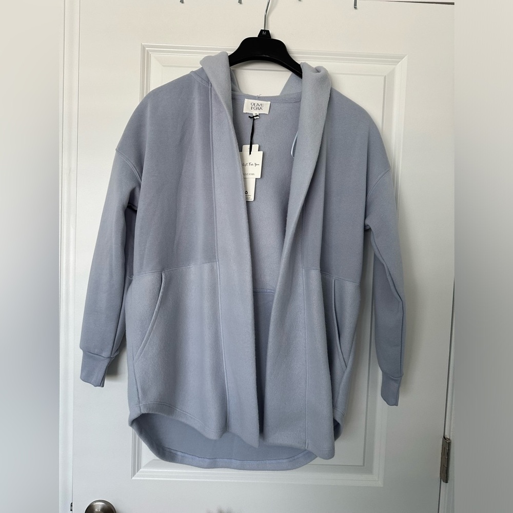 NWT *2 piece set! olive & oak light purple cardigan & jogger set size small